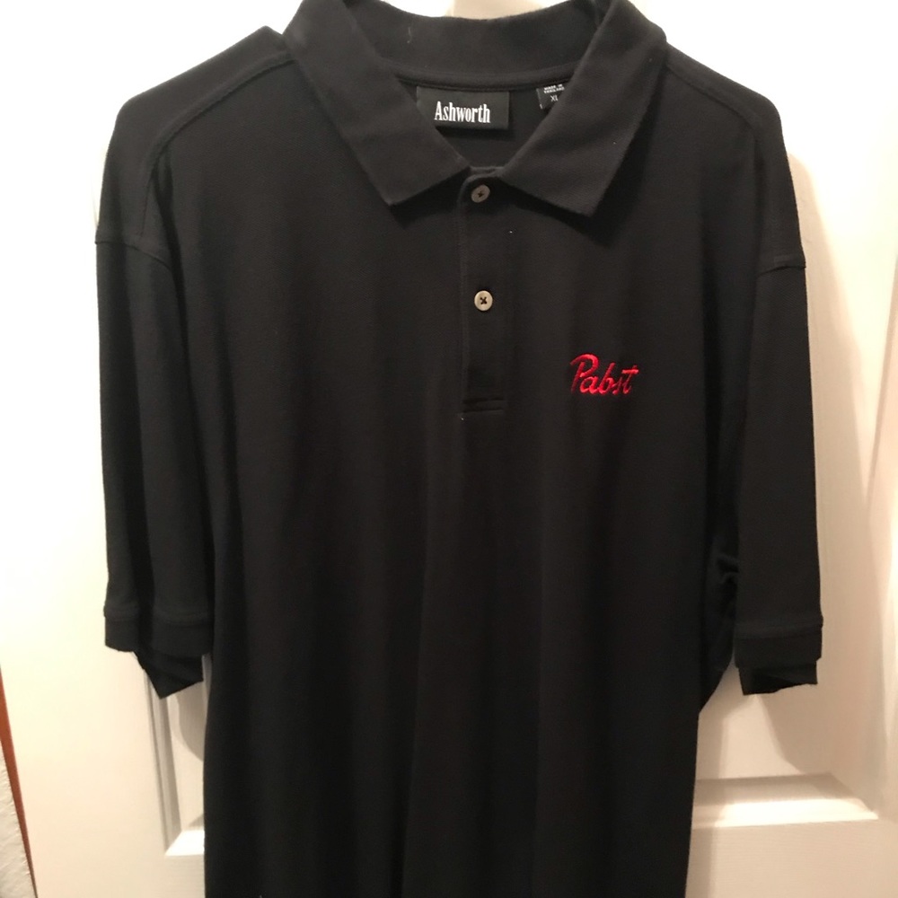 Ash Worth Pabst Blue Ribbon polo